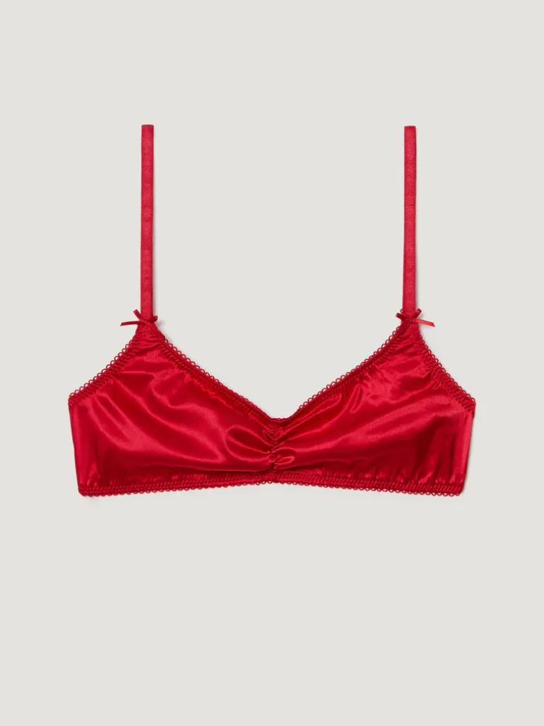 Lingerie>Rouje Soutien-Gorge TALIA SATINROUGE