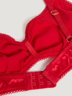 Lingerie>Rouje Soutien-Gorge TALIA SATINROUGE