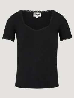Tops>Rouje Top GIUIA Noir
