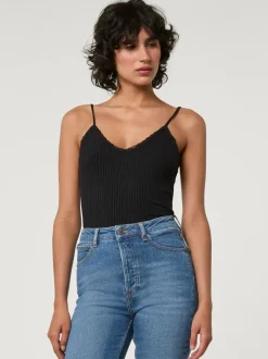 Tops>Rouje Top LIO Noir