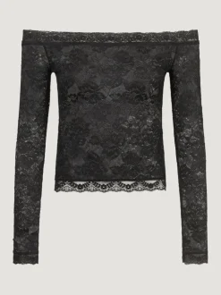 Tops>Rouje Top ROXANA DENTELLENOIR