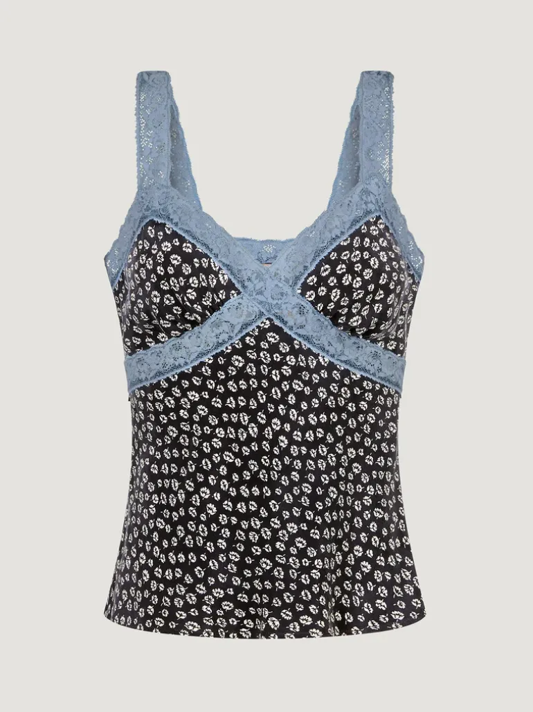 Tops>Rouje Top TACITA BLEUETMARINE