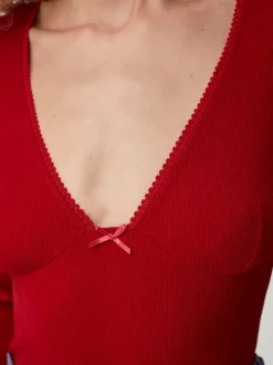 Tops>Rouje T-Shirt ABELINE UniRouge