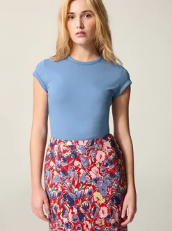 Tops>Rouje T-Shirt FERGUS UniBleu