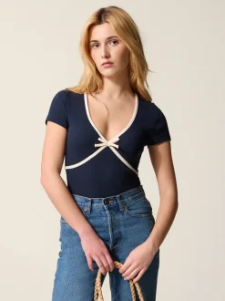 Tops>Rouje T-Shirt KARENE UniMarine