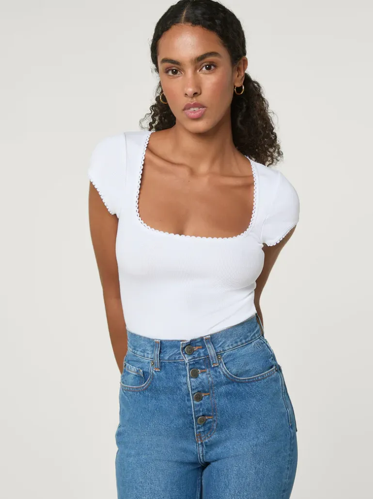 Tops>Rouje T-shirt SIAM Blanc