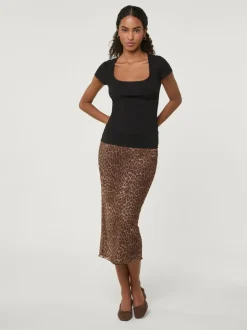 Tops>Rouje T-shirt SIAM Noir