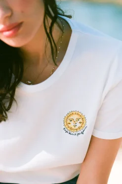 Tops>Rouje T-shirt TIMEO Soleil SoleilÉcru