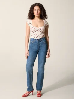 Tops>Rouje T-Shirt YUNA FLEURETTESAUVAGEECRU