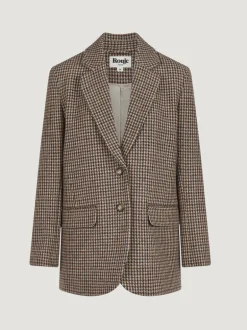 Manteaux & Vestes>Rouje Veste JACQUES PiedDePouleMoutarde