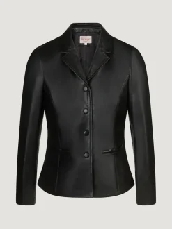 Manteaux & Vestes>Rouje Veste ULYSSE CuirNoir